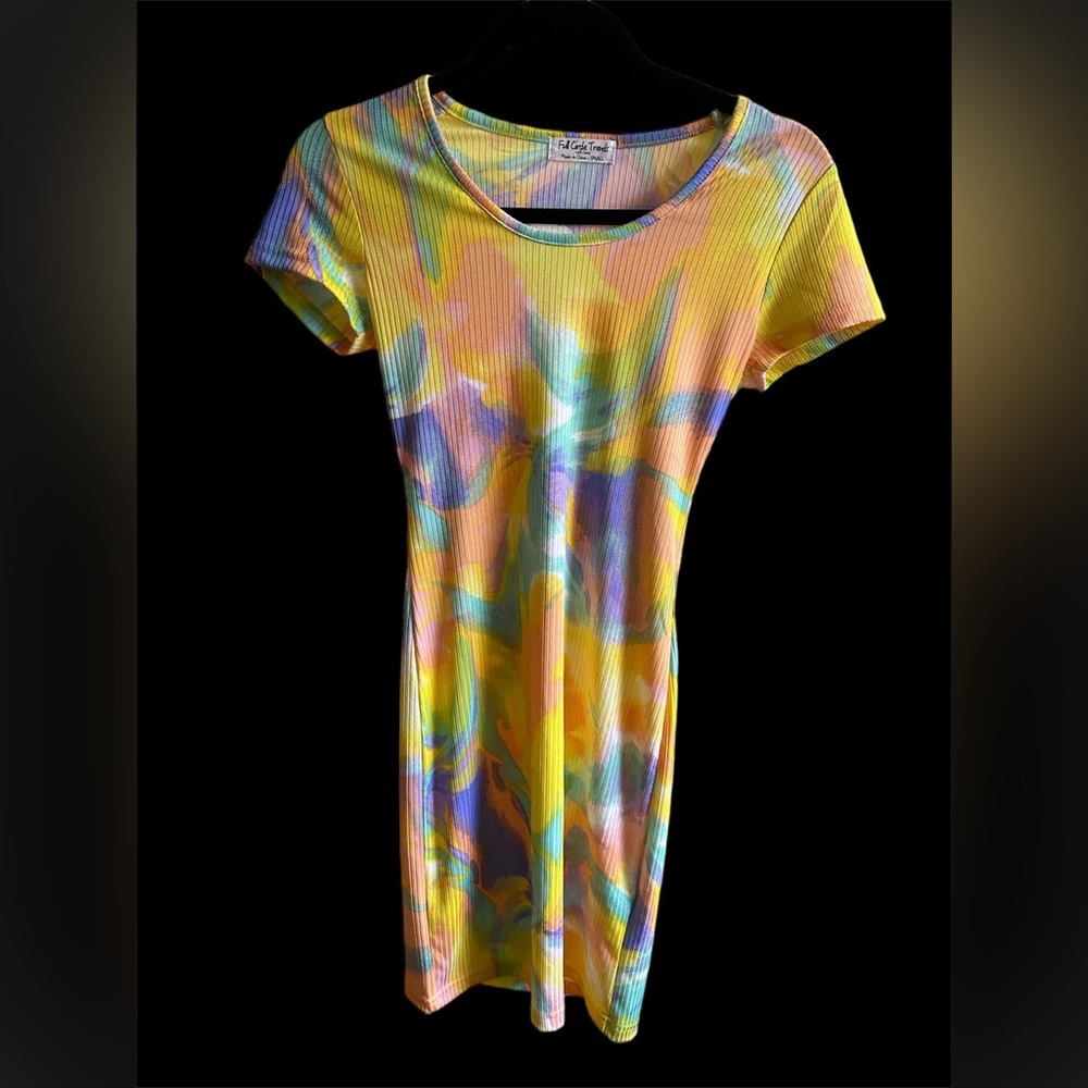 Full Circle Trends Size Small Spandex Mini Dress - Never Worn